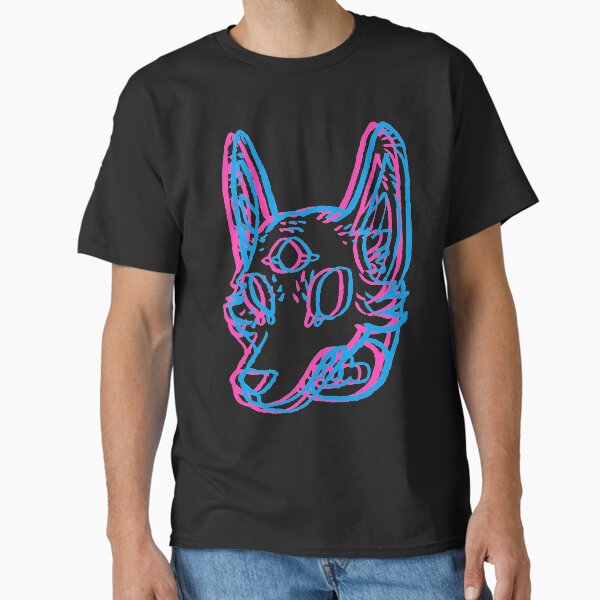 3D Space Coyote Classic T-Shirt