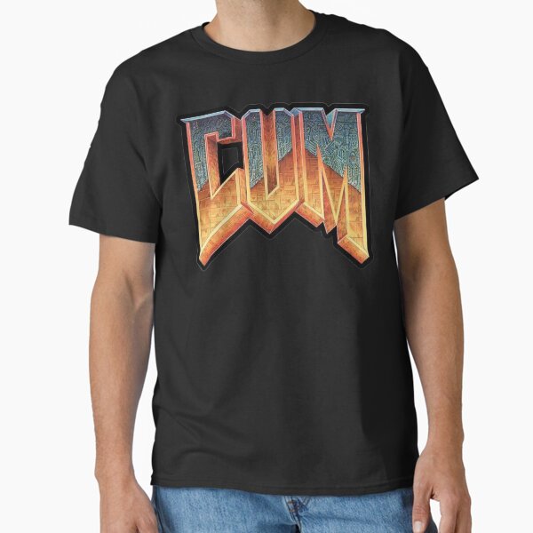 CUM - Doom Font  Classic T-Shirt