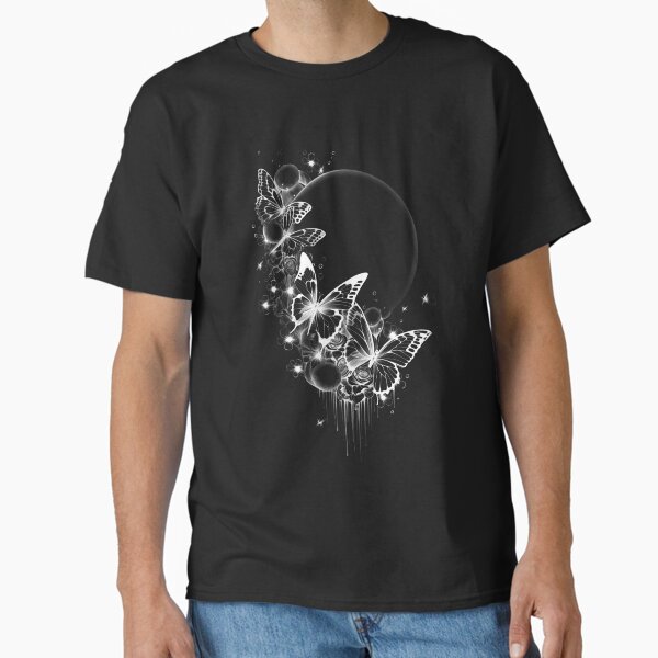 Aesthetic Butterflies – Minimalist Soft Grunge Vibe Classic T-Shirt