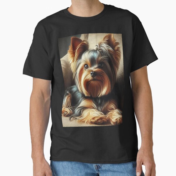 Yorkshire Terrier Art #4 | Yorkie Lovers Classic T-Shirt