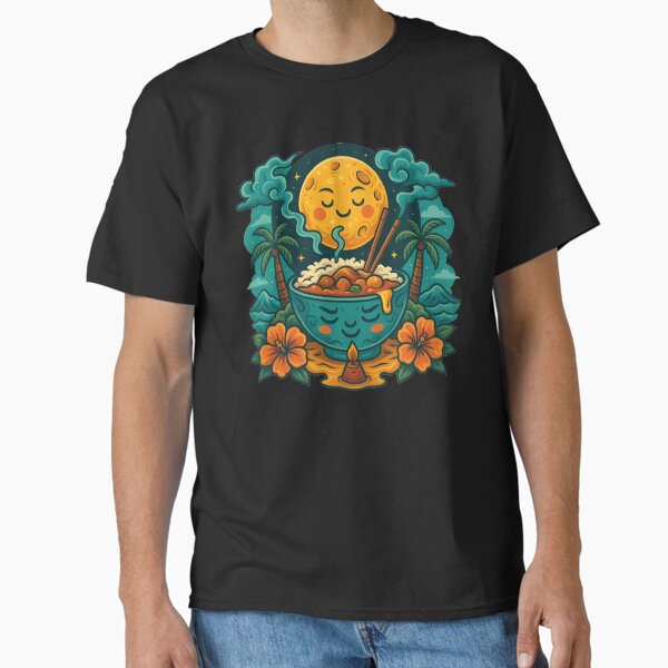 RICE BOWL CULT – Worship the Steam, Fear the Chopsticks | Snackwear Apparel Classic T-Shirt