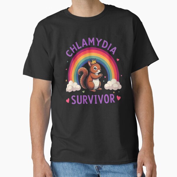 Chlamydia Survivor Funny Embarrassing Adult Humor Classic T-Shirt