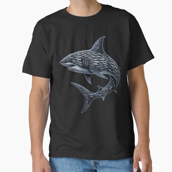 Shark Lover Marine Biology Animal Science Sharks Fishing Classic T-Shirt