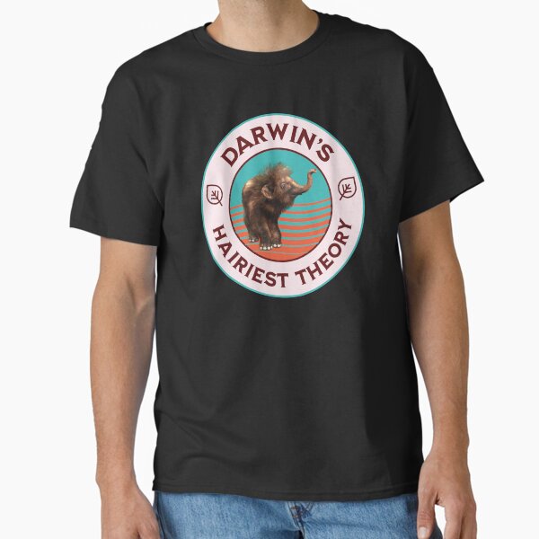 Darwin’s Hairiest Theory Cute Woolly Mammoth  Classic T-Shirt