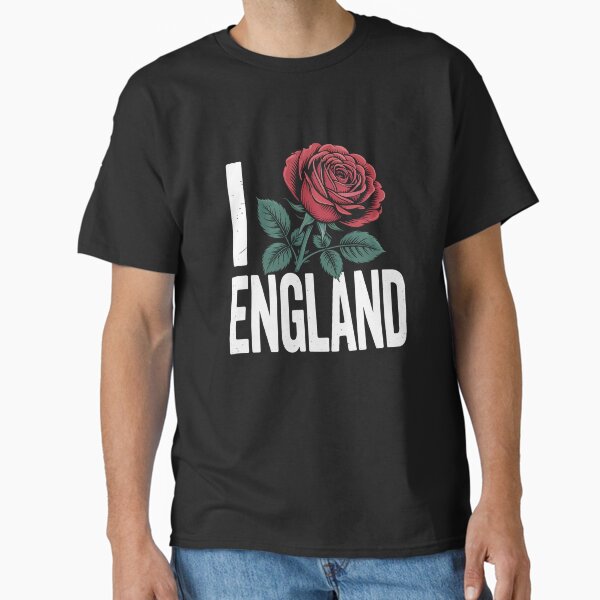 I England Rose Graphic Design for England Lovers Classic T-Shirt