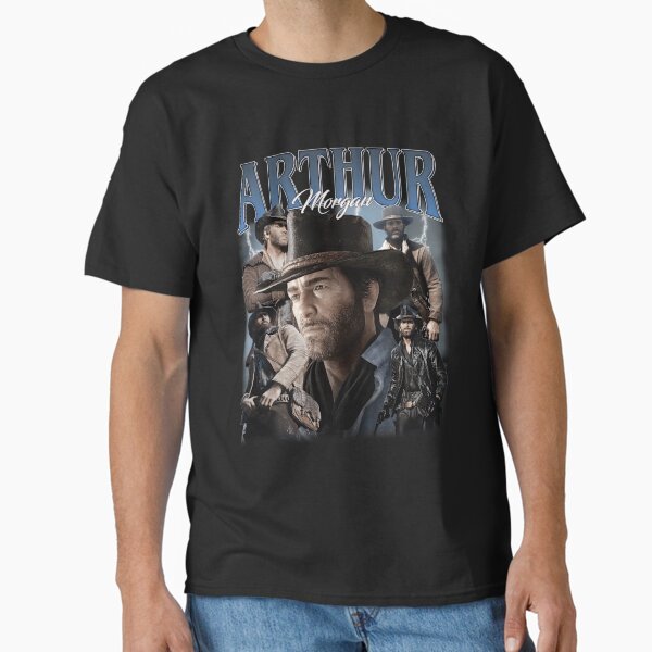 Arthur Morgan Retro 90s For Video Gamer, Gift For Men, For Boys Classic T-Shirt