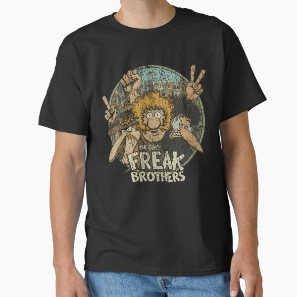 The Fabulous Furry Freak Brothers 1968 Classic T-Shirt