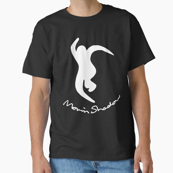 Moving Shadow Cursive Logo Classic T-Shirt