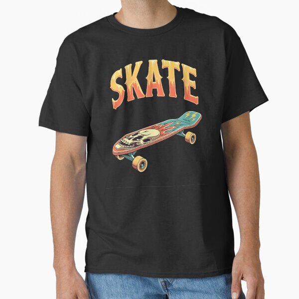 Vintage Skateboarding – Skull Style Edition Classic T-Shirt