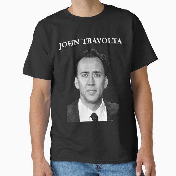 Nicolas Cage John Travolta Face Off Men Classic T-Shirt