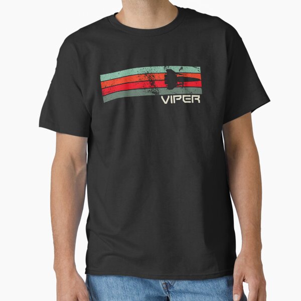 Retro Viper -  battlestar galactica Classic T-Shirt