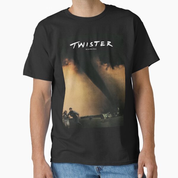 Mans Twister 1996 Movie Fashion Leisure Round Neck Classic T-Shirt