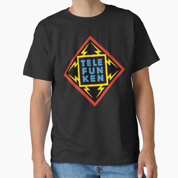 Telefunken Logo in tri color Classic T-Shirt
