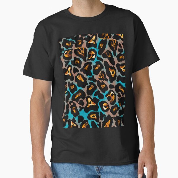 Leopard watercolor whimsy mocha mousse Classic T-Shirt