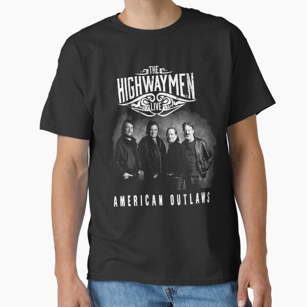 Live The highwaymen american outlaws band 35 years anniversary gift for fans and lovers Essential T- Classic T-Shirt