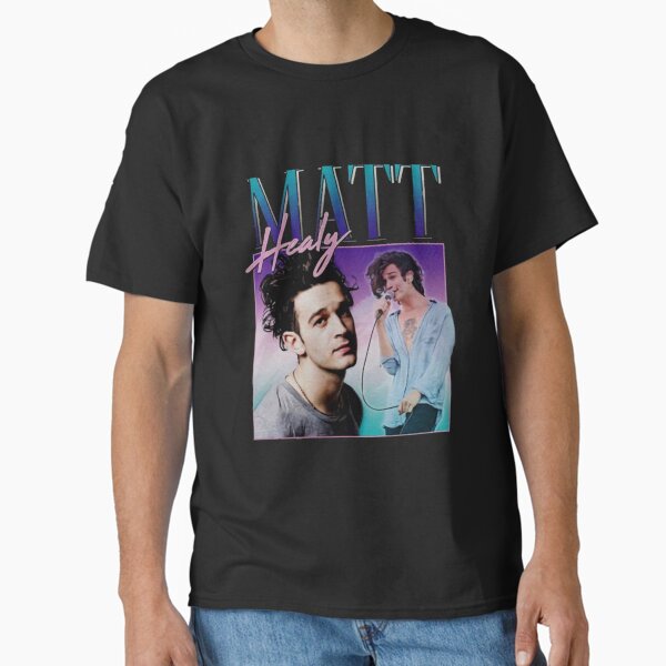 Matt Healy Homage  Funny Matty 1975 Retro 90's 80's Party Classic T-Shirt