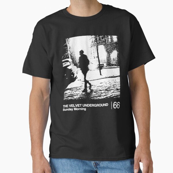 Sunday Morning  The Velvet Underground  Minimalist Graphic Artwork Design Classic T-Shirt