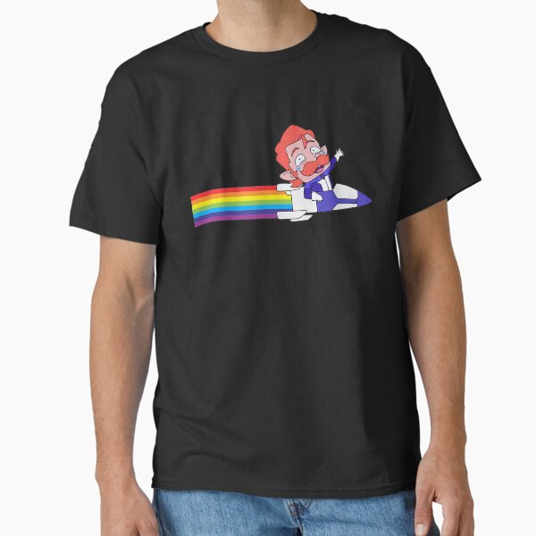 Retro Rainbow 90s Cartoon Classic T-Shirt