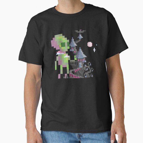 8-Bit Alien Classic T-Shirt