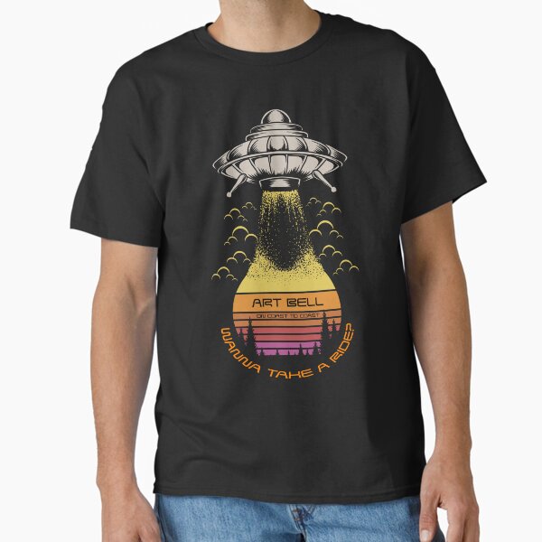Art Bell: Wanna Take A Ride? Classic T-Shirt