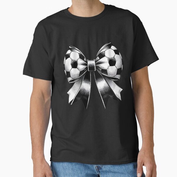 Soccer Ball Bow Classic T-Shirt