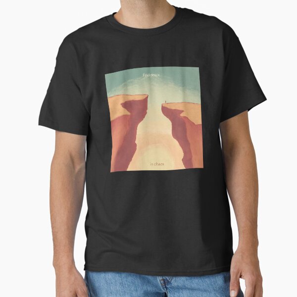 Find Peace in Chaos Illustration Classic T-Shirt