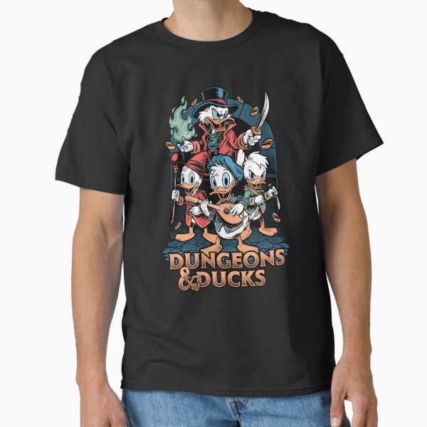 Dungeons and Ducks Cartoon - Classic Animation RPG Classic T-Shirt