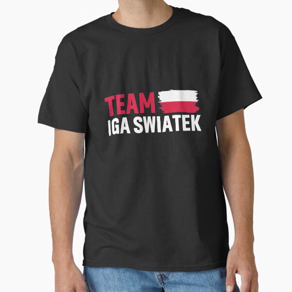 Team Iga Swiatek Poland Flag Classic T-Shirt
