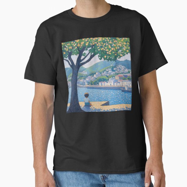 Nagasaki | Post-impressionist painting style Classic T-Shirt