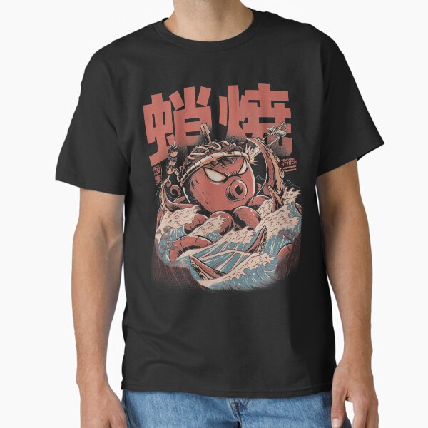 Takoyaki Attack Black Version Classic T-Shirt
