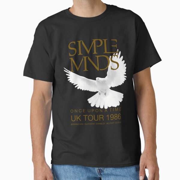 Simple Minds Once Upon A Time Uk Tour 1986 Classic T-Shirt