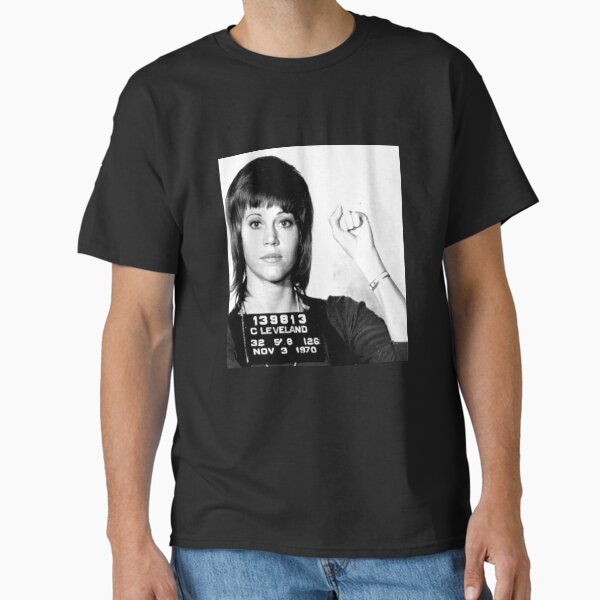 Jane Fonda Mugshot Classic T-Shirt