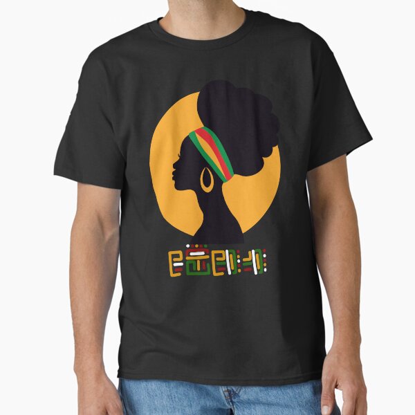 African woman, model Classic T-Shirt