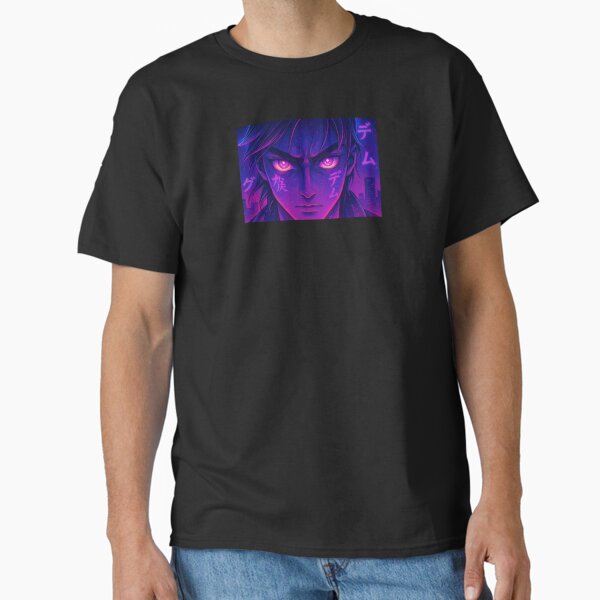 Anime character Synthwave style Classic T-Shirt