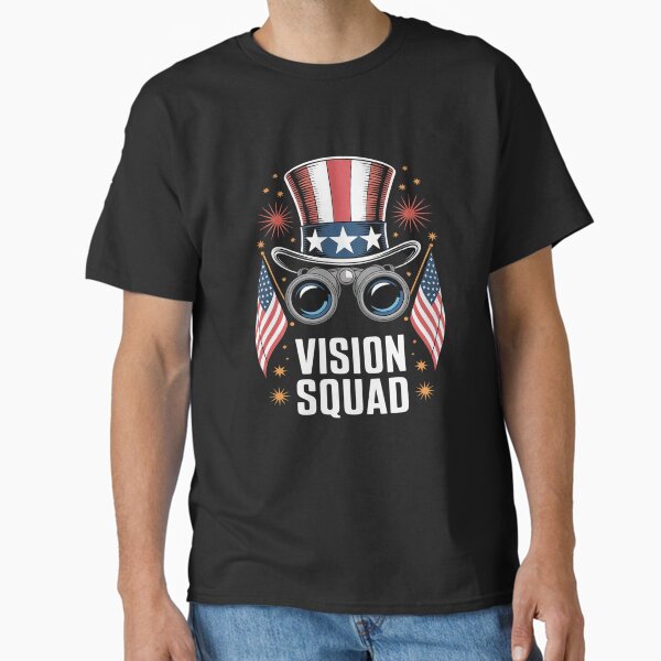 4th Of July Vision Squad Optometry Optician Optometrist Classic T-Shirt