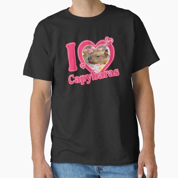 i love capybaras Classic T-Shirt