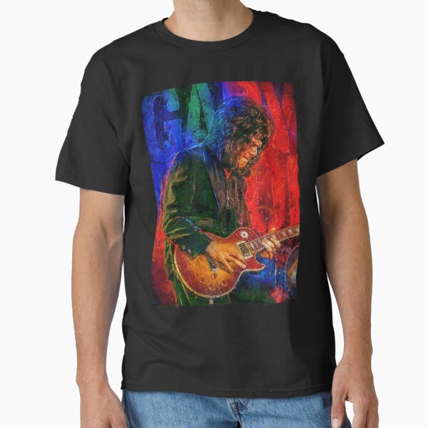 Gary Moore Tribute portrait art Classic T-Shirt