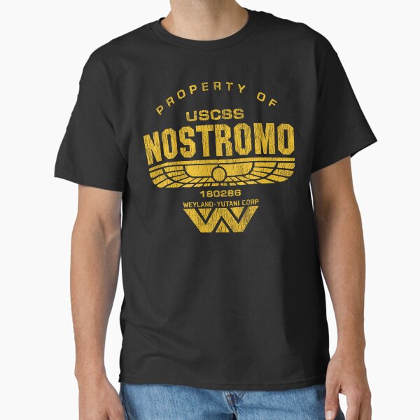 Property of USCSS Nostromo Dks Worn Classic T-Shirt