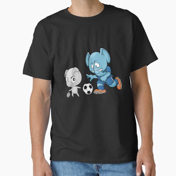 Elephant and Piggie  | Cute Cartoon Animals Classic T-Shirt