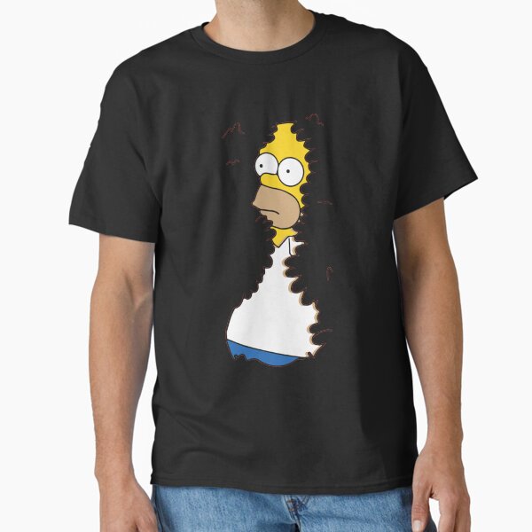 Homer In Hedges Classic T-Shirt