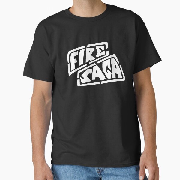 Eurovision Fire Saga Sigrit and Lars Husavik song contest logo  Classic T-Shirt