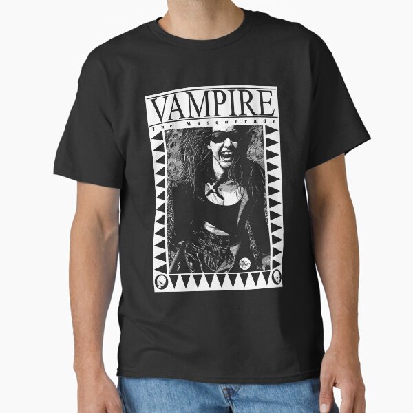 Retro Vampire: The Masquerade Classic T-Shirt