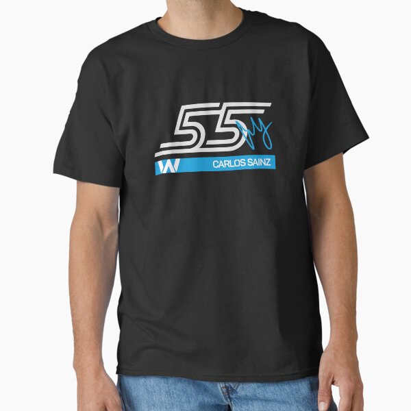 Carlos Sainz - F1 Driver Williams Team  Classic T-Shirt