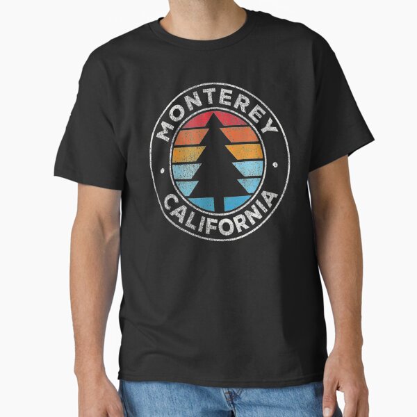 Monterey California CA Vintage Graphic Retro 70s Classic T-Shirt