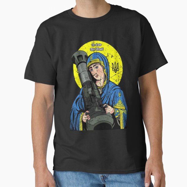 Distressed Saint NLAW   Classic T-Shirt