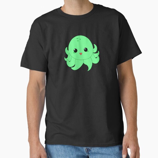 Green Octopus  Classic T-Shirt