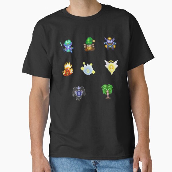 Secret Of Mana Magic Sprites pattern Classic T-Shirt