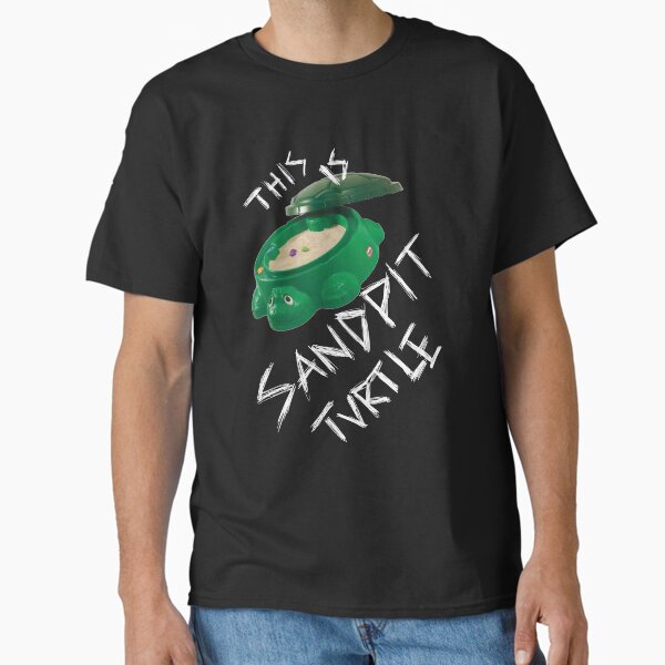 This Is Sandpit Turtle - bmth meme - white on black Classic T-Shirt