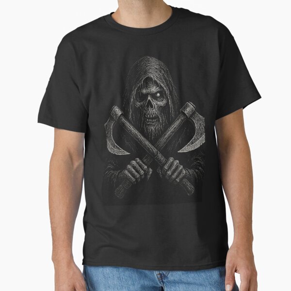 Draugr with Axes Classic T-Shirt
