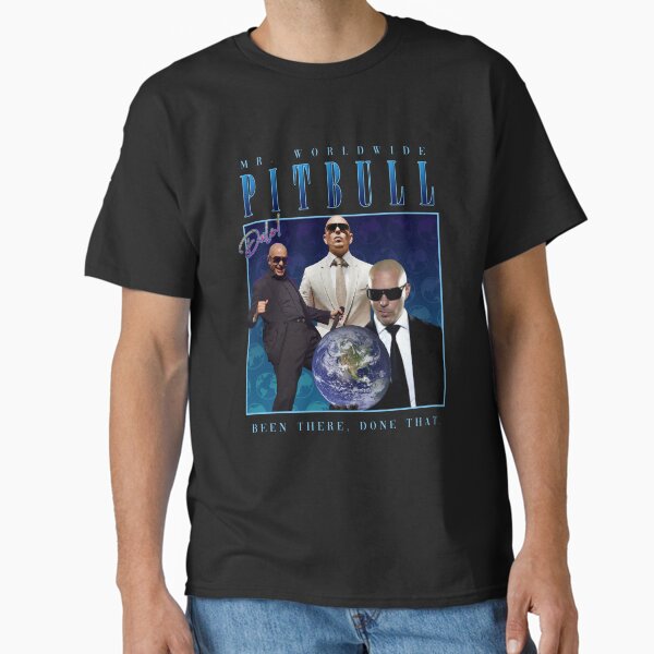 pitbull homage shirt (parody) Classic T-Shirt